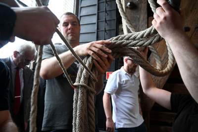 Dzwon Zygmunta zagrzmiał w południe dla papieża Franciszka - zdjęcie 27