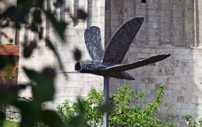 Współczesne rzeźby w ogrodach wawelskich, oryginalna wystawa - zdjęcie 18