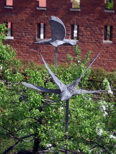 Współczesne rzeźby w ogrodach wawelskich, oryginalna wystawa - zdjęcie 29
