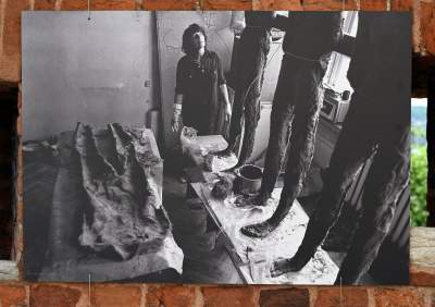 Współczesne rzeźby w ogrodach wawelskich, oryginalna wystawa - zdjęcie 34