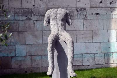 Współczesne rzeźby w ogrodach wawelskich, oryginalna wystawa - zdjęcie 12