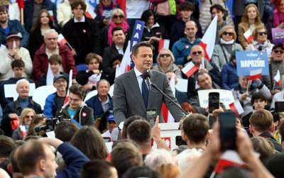 Tłumy na spotkaniu z Trzaskowskim w Krakowie - zdjęcie 14