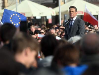 Tłumy na spotkaniu z Trzaskowskim w Krakowie - zdjęcie 19