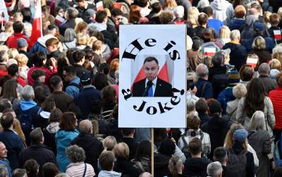 Tłumy na spotkaniu z Trzaskowskim w Krakowie - zdjęcie 30