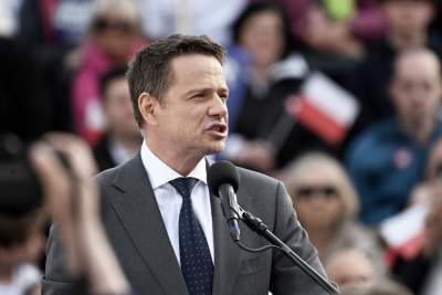 Tłumy na spotkaniu z Trzaskowskim w Krakowie - zdjęcie 13