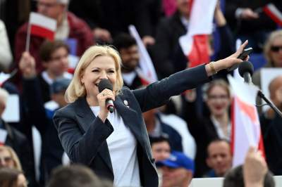 Tłumy na spotkaniu z Trzaskowskim w Krakowie - zdjęcie 34