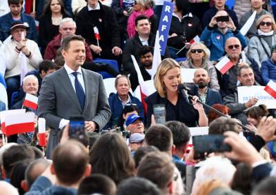 Tłumy na spotkaniu z Trzaskowskim w Krakowie - zdjęcie 9