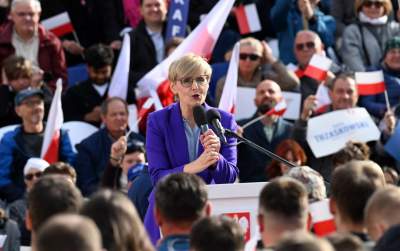 Tłumy na spotkaniu z Trzaskowskim w Krakowie - zdjęcie 40