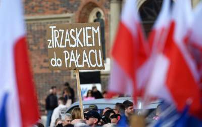 Tłumy na spotkaniu z Trzaskowskim w Krakowie - zdjęcie 44