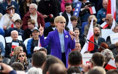 Tłumy na spotkaniu z Trzaskowskim w Krakowie - zdjęcie 41