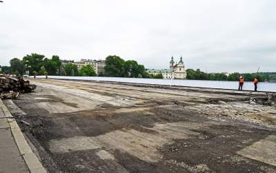 Na Moście Grunwaldzkim prace wre, na razie zgodnie z planem - zdjęcie 21
