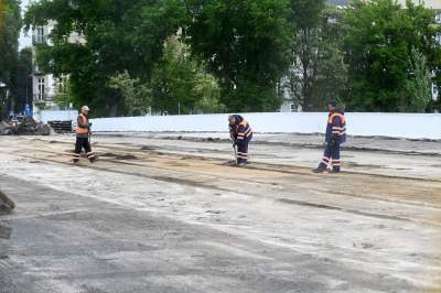 Na Moście Grunwaldzkim prace wre, na razie zgodnie z planem - zdjęcie 38