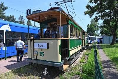 To był prawdopodobnie najpiękniejszy tramwaj na ulicach Krakowa - zdjęcie 15