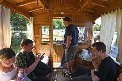 To był prawdopodobnie najpiękniejszy tramwaj na ulicach Krakowa - zdjęcie 13