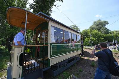 To był prawdopodobnie najpiękniejszy tramwaj na ulicach Krakowa - zdjęcie 36
