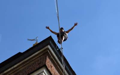 Niezłe popisy w centrum Krakowa. Mogło zakręcić się w głowie - zdjęcie 7