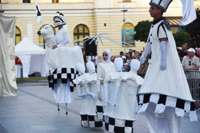 Niezłe popisy w centrum Krakowa. Mogło zakręcić się w głowie - zdjęcie 33