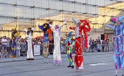 Niezłe popisy w centrum Krakowa. Mogło zakręcić się w głowie - zdjęcie 26