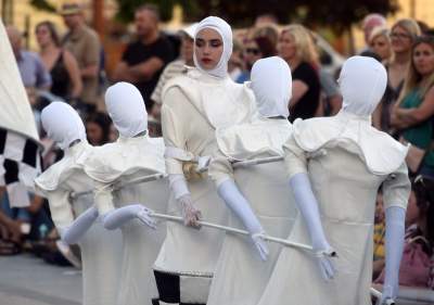 Niezłe popisy w centrum Krakowa. Mogło zakręcić się w głowie - zdjęcie 38