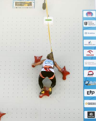 Wspinaczkowe szaleństwo na Rynku Głównym w Krakowie - zdjęcie 19