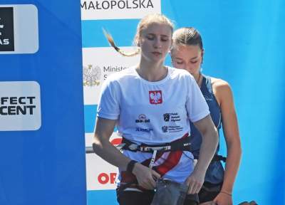 Wspinaczkowe szaleństwo na Rynku Głównym w Krakowie - zdjęcie 6