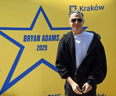 Legenda światowego rocka w Krakowie: Bryan Adams w Alei Gwiazd - zdjęcie 6