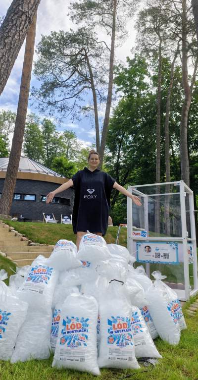 Krakowianka Maria Bodaj z rekordem Guinnessa. Ponad 3,5 godziny w lodzie! - zdjęcie 1