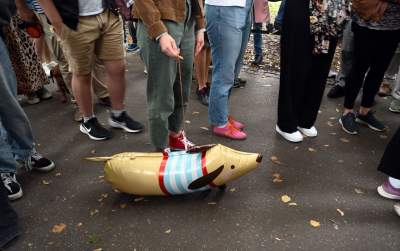 Niesamowity Marsz Jamników przeszedł przez centrum Krakowa - zdjęcie 1