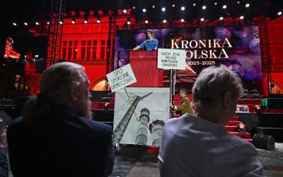 Imponujący spektakl na Rynku Głównym, historia Polski w pigułce - zdjęcie 52