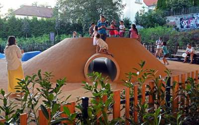 Najbardziej oryginalny park w Polsce otwarty. Krakowianie zachwyceni - zdjęcie 3