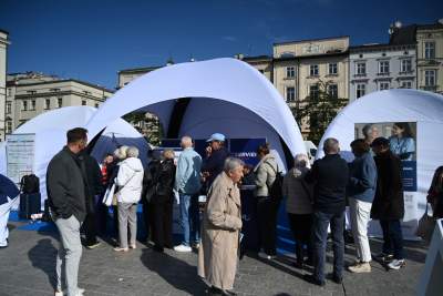 Dzień serca na Rynku Głównym. Bezpłatne badania i konsultacje - zdjęcie 14