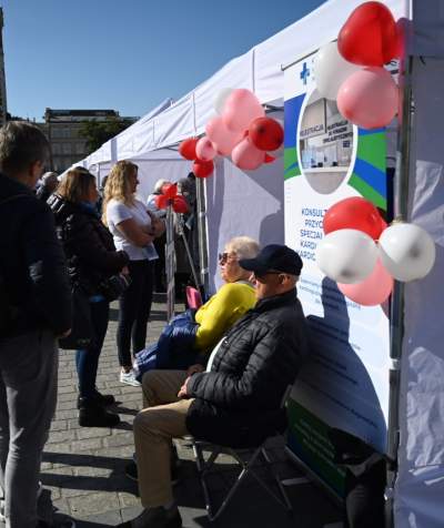 Dzień serca na Rynku Głównym. Bezpłatne badania i konsultacje - zdjęcie 2