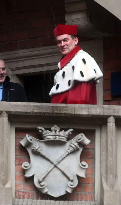 Inauguracja roku akademickiego na UJ i palestyńska pikieta - zdjęcie 6