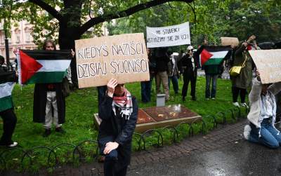 Inauguracja roku akademickiego na UJ i palestyńska pikieta - zdjęcie 23