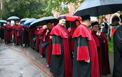 Inauguracja roku akademickiego na UJ i palestyńska pikieta - zdjęcie 16