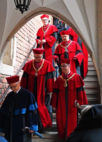 Inauguracja roku akademickiego na UJ i palestyńska pikieta - zdjęcie 9