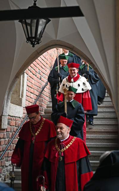 Inauguracja roku akademickiego na UJ i palestyńska pikieta - zdjęcie 10