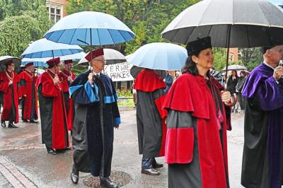 Inauguracja roku akademickiego na UJ i palestyńska pikieta - zdjęcie 21