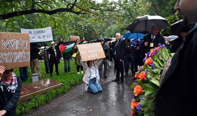 Inauguracja roku akademickiego na UJ i palestyńska pikieta - zdjęcie 24