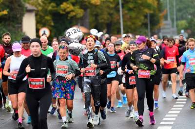 Kraków miastem biegaczy, super atmosfera podczas Cracovia Półmaratonu - zdjęcie 28