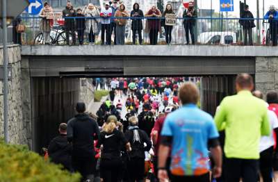 Kraków miastem biegaczy, super atmosfera podczas Cracovia Półmaratonu - zdjęcie 36