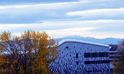 Jesień w Krakowie z Tatrami w tle, takie widoki z Wawelskiego Wzgórza - zdjęcie 1