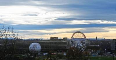 Jesień w Krakowie z Tatrami w tle, takie widoki z Wawelskiego Wzgórza - zdjęcie 6