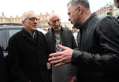 Robert De Niro w Krakowie, przyjechał doglądać swojej inwestycji - zdjęcie 21
