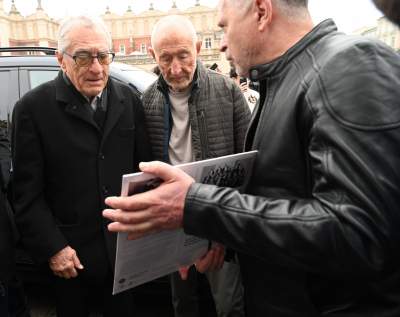Robert De Niro w Krakowie, przyjechał doglądać swojej inwestycji - zdjęcie 20