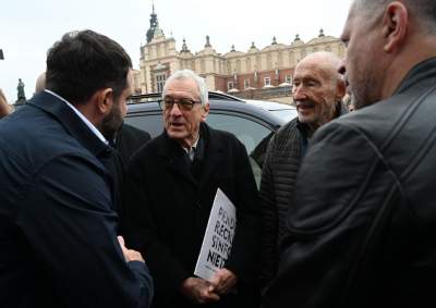 Robert De Niro w Krakowie, przyjechał doglądać swojej inwestycji - zdjęcie 31