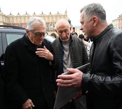 Robert De Niro w Krakowie, przyjechał doglądać swojej inwestycji - zdjęcie 22