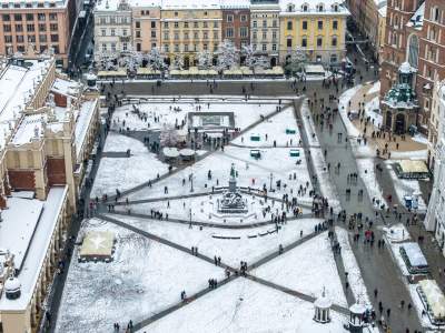 Zima zagościła w Krakowie, miasto wygląda bajecznie! - zdjęcie 22