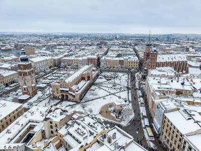 Zima zagościła w Krakowie, miasto wygląda bajecznie! - zdjęcie 25