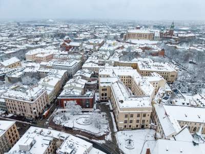 Zima zagościła w Krakowie, miasto wygląda bajecznie! - zdjęcie 21